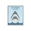Picture of Stay Hungry Shark _GroupedProduct_Rectangle_Portrait_Mini_ _GroupedProduct_Rectangle_Portrait_Canvas_Framed_