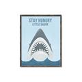 Picture of Stay Hungry Shark _GroupedProduct_Rectangle_Portrait_Mini_ _GroupedProduct_Rectangle_Portrait_Canvas_Framed_