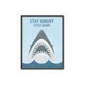 Picture of Stay Hungry Shark _GroupedProduct_Rectangle_Portrait_Mini_ _GroupedProduct_Rectangle_Portrait_Canvas_Framed_