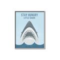 Picture of Stay Hungry Shark _GroupedProduct_Rectangle_Portrait_Mini_ _GroupedProduct_Rectangle_Portrait_Canvas_Framed_