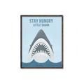 Picture of Stay Hungry Shark _GroupedProduct_Rectangle_Portrait_Mini_ _GroupedProduct_Rectangle_Portrait_Canvas_Framed_