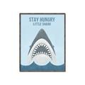 Picture of Stay Hungry Shark _GroupedProduct_Rectangle_Portrait_Mini_ _GroupedProduct_Rectangle_Portrait_Canvas_Framed_