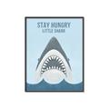 Picture of Stay Hungry Shark _GroupedProduct_Rectangle_Portrait_Mini_ _GroupedProduct_Rectangle_Portrait_Canvas_Framed_