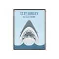 Picture of Stay Hungry Shark _GroupedProduct_Rectangle_Portrait_Mini_ _GroupedProduct_Rectangle_Portrait_Canvas_Framed_