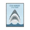 Picture of Stay Hungry Shark _GroupedProduct_Rectangle_Portrait_Mini_ _GroupedProduct_Rectangle_Portrait_Canvas_Framed_
