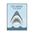 Picture of Stay Hungry Shark _GroupedProduct_Rectangle_Portrait_Mini_ _GroupedProduct_Rectangle_Portrait_Canvas_Framed_
