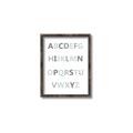 Picture of Mint Alphabet I _GroupedProduct_Rectangle_Portrait_Mini_ _GroupedProduct_Rectangle_Portrait_Canvas_Framed_