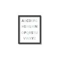 Picture of Mint Alphabet I _GroupedProduct_Rectangle_Portrait_Mini_ _GroupedProduct_Rectangle_Portrait_Canvas_Framed_