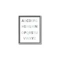 Picture of Mint Alphabet I _GroupedProduct_Rectangle_Portrait_Mini_ _GroupedProduct_Rectangle_Portrait_Canvas_Framed_
