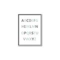 Picture of Mint Alphabet I _GroupedProduct_Rectangle_Portrait_Mini_ _GroupedProduct_Rectangle_Portrait_Canvas_Framed_