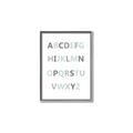 Picture of Mint Alphabet I _GroupedProduct_Rectangle_Portrait_Mini_ _GroupedProduct_Rectangle_Portrait_Canvas_Framed_