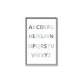Picture of Mint Alphabet I _GroupedProduct_Rectangle_Portrait_Mini_ _GroupedProduct_Rectangle_Portrait_Canvas_Framed_