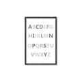 Picture of Mint Alphabet I _GroupedProduct_Rectangle_Portrait_Mini_ _GroupedProduct_Rectangle_Portrait_Canvas_Framed_