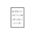 Picture of Mint Alphabet I _GroupedProduct_Rectangle_Portrait_Mini_ _GroupedProduct_Rectangle_Portrait_Canvas_Framed_