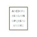 Picture of Mint Alphabet I _GroupedProduct_Rectangle_Portrait_Mini_ _GroupedProduct_Rectangle_Portrait_Canvas_Framed_