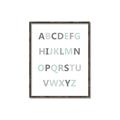 Picture of Mint Alphabet I _GroupedProduct_Rectangle_Portrait_Mini_ _GroupedProduct_Rectangle_Portrait_Canvas_Framed_