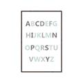 Picture of Mint Alphabet I _GroupedProduct_Rectangle_Portrait_Mini_ _GroupedProduct_Rectangle_Portrait_Canvas_Framed_