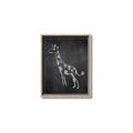 Picture of Chalk Giraffe _GroupedProduct_Rectangle_Portrait_Mini_ _GroupedProduct_Rectangle_Portrait_Canvas_Framed_