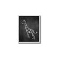 Picture of Chalk Giraffe _GroupedProduct_Rectangle_Portrait_Mini_ _GroupedProduct_Rectangle_Portrait_Canvas_Framed_