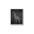 Picture of Chalk Giraffe _GroupedProduct_Rectangle_Portrait_Mini_ _GroupedProduct_Rectangle_Portrait_Canvas_Framed_
