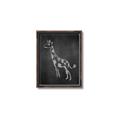 Picture of Chalk Giraffe _GroupedProduct_Rectangle_Portrait_Mini_ _GroupedProduct_Rectangle_Portrait_Canvas_Framed_