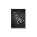Picture of Chalk Giraffe _GroupedProduct_Rectangle_Portrait_Mini_ _GroupedProduct_Rectangle_Portrait_Canvas_Framed_