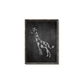 Picture of Chalk Giraffe _GroupedProduct_Rectangle_Portrait_Mini_ _GroupedProduct_Rectangle_Portrait_Canvas_Framed_