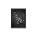 Picture of Chalk Giraffe _GroupedProduct_Rectangle_Portrait_Mini_ _GroupedProduct_Rectangle_Portrait_Canvas_Framed_