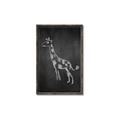 Picture of Chalk Giraffe _GroupedProduct_Rectangle_Portrait_Mini_ _GroupedProduct_Rectangle_Portrait_Canvas_Framed_