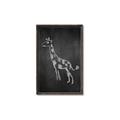 Picture of Chalk Giraffe _GroupedProduct_Rectangle_Portrait_Mini_ _GroupedProduct_Rectangle_Portrait_Canvas_Framed_