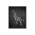 Picture of Chalk Giraffe _GroupedProduct_Rectangle_Portrait_Mini_ _GroupedProduct_Rectangle_Portrait_Canvas_Framed_