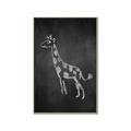 Picture of Chalk Giraffe _GroupedProduct_Rectangle_Portrait_Mini_ _GroupedProduct_Rectangle_Portrait_Canvas_Framed_