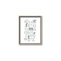 Picture of Mint Alphabet III _GroupedProduct_Rectangle_Portrait_Mini_ _GroupedProduct_Rectangle_Portrait_Canvas_Framed_