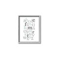 Picture of Mint Alphabet III _GroupedProduct_Rectangle_Portrait_Mini_ _GroupedProduct_Rectangle_Portrait_Canvas_Framed_