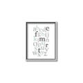 Picture of Mint Alphabet III _GroupedProduct_Rectangle_Portrait_Mini_ _GroupedProduct_Rectangle_Portrait_Canvas_Framed_