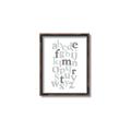 Picture of Mint Alphabet III _GroupedProduct_Rectangle_Portrait_Mini_ _GroupedProduct_Rectangle_Portrait_Canvas_Framed_