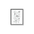 Picture of Mint Alphabet III _GroupedProduct_Rectangle_Portrait_Mini_ _GroupedProduct_Rectangle_Portrait_Canvas_Framed_