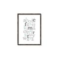 Picture of Mint Alphabet III _GroupedProduct_Rectangle_Portrait_Mini_ _GroupedProduct_Rectangle_Portrait_Canvas_Framed_