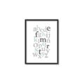 Picture of Mint Alphabet III _GroupedProduct_Rectangle_Portrait_Mini_ _GroupedProduct_Rectangle_Portrait_Canvas_Framed_