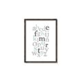 Picture of Mint Alphabet III _GroupedProduct_Rectangle_Portrait_Mini_ _GroupedProduct_Rectangle_Portrait_Canvas_Framed_