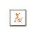 Picture of Baby Floral Fox _GroupedProduct_Square_Mini_ _GroupedProduct_Square_Canvas_Framed_