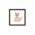 Picture of Baby Floral Fox _GroupedProduct_Square_Mini_ _GroupedProduct_Square_Canvas_Framed_