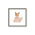 Picture of Baby Floral Fox _GroupedProduct_Square_Mini_ _GroupedProduct_Square_Canvas_Framed_