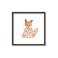 Picture of Baby Floral Fox _GroupedProduct_Square_Mini_ _GroupedProduct_Square_Canvas_Framed_