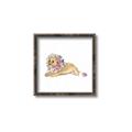 Picture of Baby Floral Lion _GroupedProduct_Square_Mini_ _GroupedProduct_Square_Canvas_Framed_