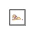 Picture of Baby Floral Lion _GroupedProduct_Square_Mini_ _GroupedProduct_Square_Canvas_Framed_