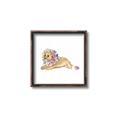 Picture of Baby Floral Lion _GroupedProduct_Square_Mini_ _GroupedProduct_Square_Canvas_Framed_