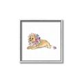 Picture of Baby Floral Lion _GroupedProduct_Square_Mini_ _GroupedProduct_Square_Canvas_Framed_