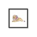 Picture of Baby Floral Lion _GroupedProduct_Square_Mini_ _GroupedProduct_Square_Canvas_Framed_