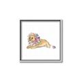 Picture of Baby Floral Lion _GroupedProduct_Square_Mini_ _GroupedProduct_Square_Canvas_Framed_